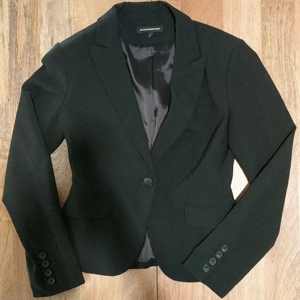 Express Black Blazer